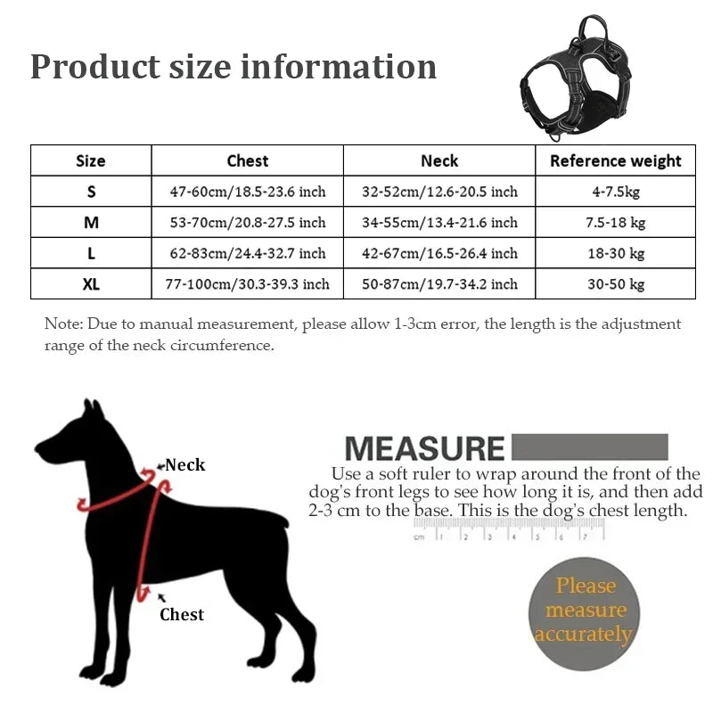 Arnés Reflectante Ajustable Ultra‑Cómodo para Perros y Gatos
