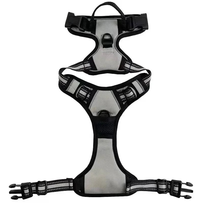 Arnés Reflectante Ajustable Ultra‑Cómodo para Perros y Gatos