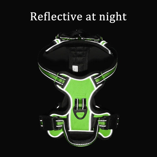 Arnés Reflectante Ajustable Ultra‑Cómodo para Perros y Gatos