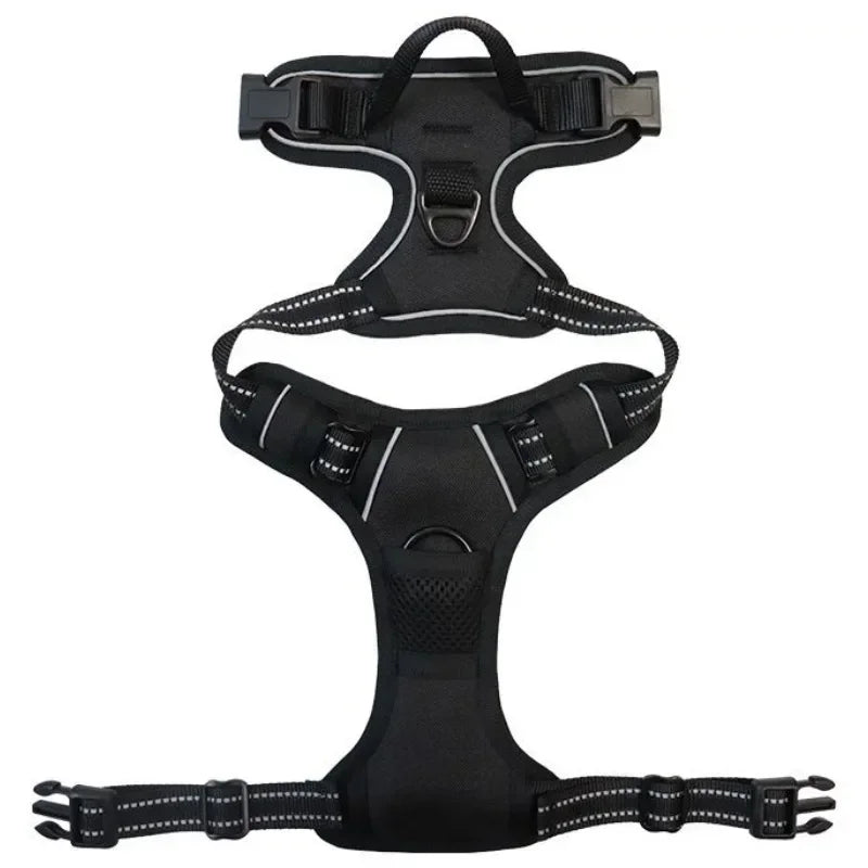 Arnés Reflectante Ajustable Ultra‑Cómodo para Perros y Gatos