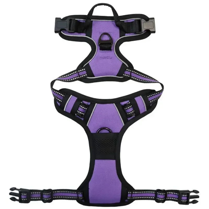 Arnés Reflectante Ajustable Ultra‑Cómodo para Perros y Gatos